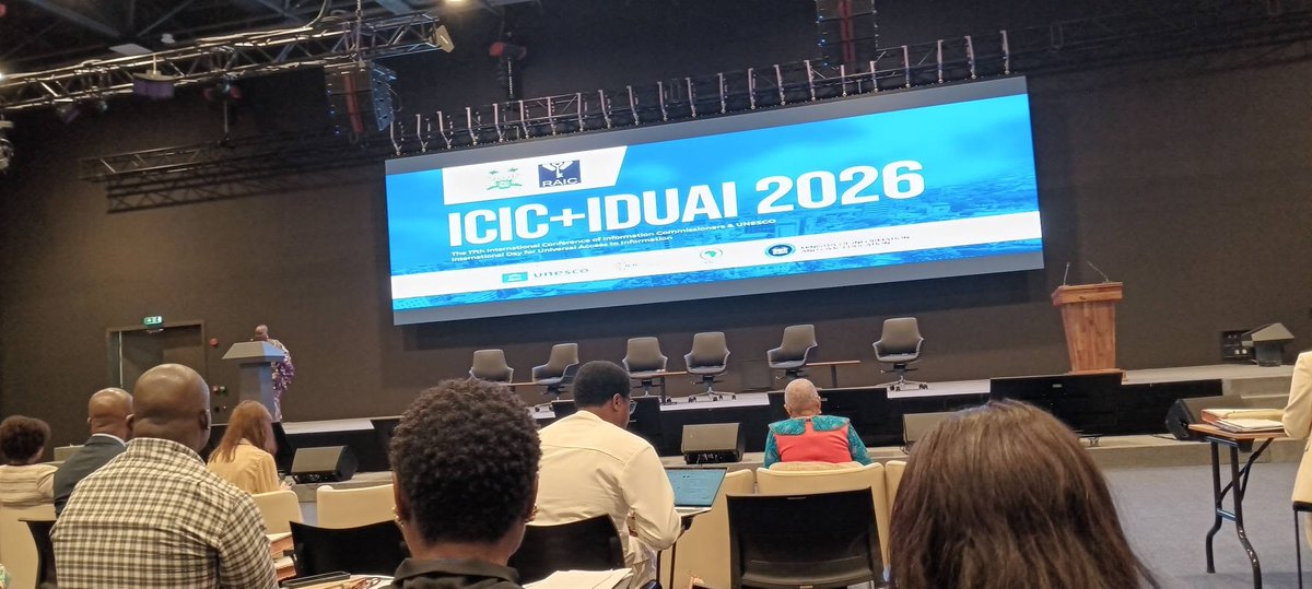 camdliberia's tweet photo. Our Dir, @TawehJ , is  participating in the 17th Conference of Information Commissioners &amp; UNESCO International Day for Universal Access to Information at the Julius Maada Bio International Conference Centre in Lungi, Sierra Leone.   We're grateful to @UNESCO for the support https://t.co/Kuol6pZcwT