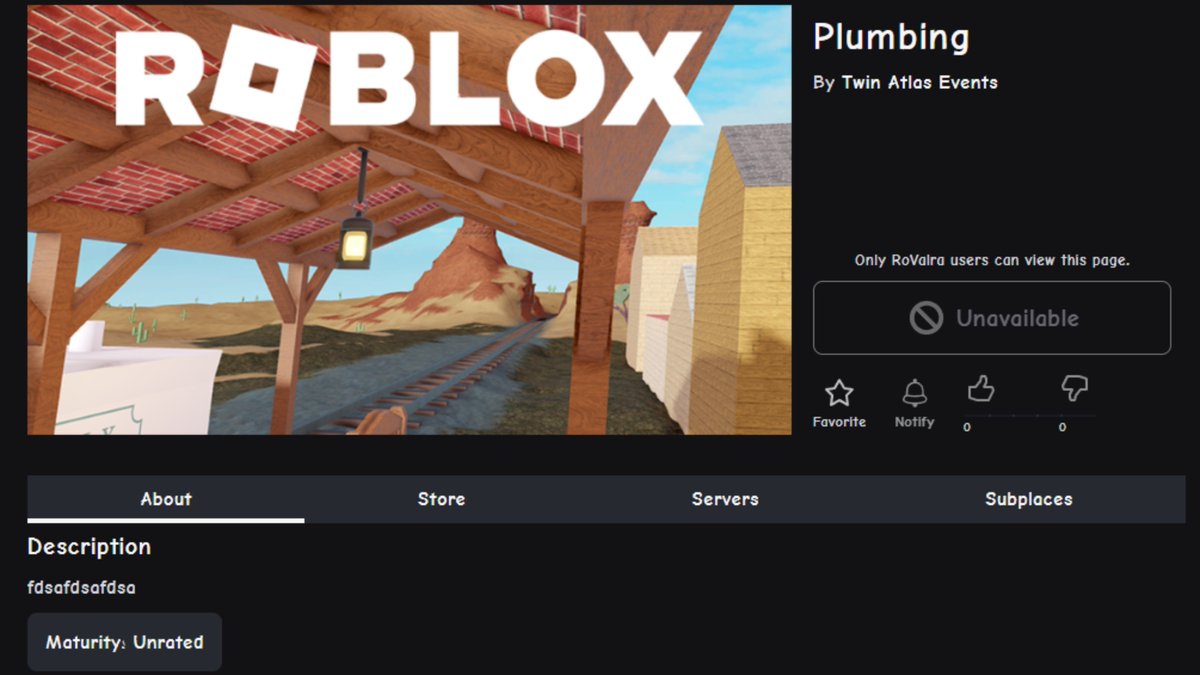 RBLXDaily_'s tweet photo. Two more subplaces have been created under the Twin Atlas Events group.

They are named "Plumbing" and "business operations (grayboxes)".

The halloween event draws closer. 🎃 👻 
#roblox #robloxnews #halloween https://t.co/65h5yLdX75