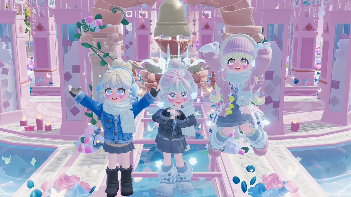 uzu_heartopia's tweet photo. お揃いマフラー⸜  ෆ  ⸝‍ https://t.co/A8dcWVpRIl