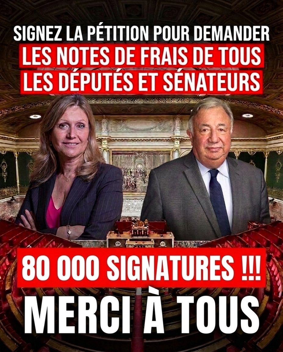 TransparenceCit's tweet photo. 🚨🚨🚨DÉJÀ 80 000 SIGNATURES !🚨🚨🚨

Quand nous avons lancé cette pétition dimanche dernier, nous n'aurions jamais pu imaginer un tel engouement. Il se passe réellement quelque chose.

Merci à tous pour votre soutien. 

Le lien vers la pétition si vous ne l'avez pas encore signée : https://t.co/lHEIAkrNSB