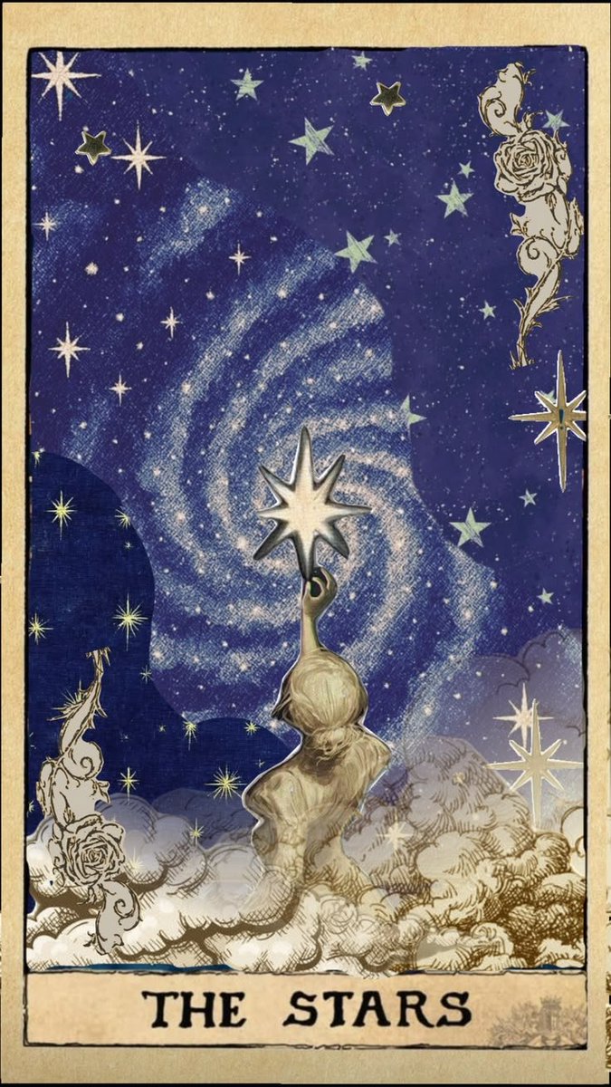 libeluladevenus's tweet photo. ✶ A Estrela — Arcano XVII 🌟 ⋆˚࿔

Muitas pessoas sempre falam que A Estrela é a esperança que vem depois da Torre, ou seja, depois da destruição daquilo que há muito tempo estava de pé e que precisava urgentemente cair, ser derrubado.

Mas A Estrela também traz a perspectiva de que a vulnerabilidade é muito bonita. Ela não tem medo de estar nua, porque compreende que a vulnerabilidade, os sonhos, conversar com quem se ama e falar o que realmente existe dentro de você são meios muito bonitos de se curar.

É necessário muita coragem para ser vulnerável de novo, principalmente depois de ter passado pela destruição que a Torre simboliza.

Ela fala que não existe medo em fazer de novo aquilo que um dia caiu. Não existe medo em tentar novamente.

Muitas vezes, ela também traz a questão de que, ao mesmo tempo que devemos cultivar nossos sentimentos, devemos cultivar aquilo que há de bom, de melhor e de riqueza para nós. Afinal, ela está regando a água e enchendo a terra com essa mesma energia de cura, felicidade e emoção.

A Estrela é o arcano que simboliza a luz no fim do túnel em sua mais pura forma.

Ela é coragem. Ela é o amor puro e genuíno.

ouçam a música "apesar de você", sejam conscientes politicamente e escolham o amor! ⭐
