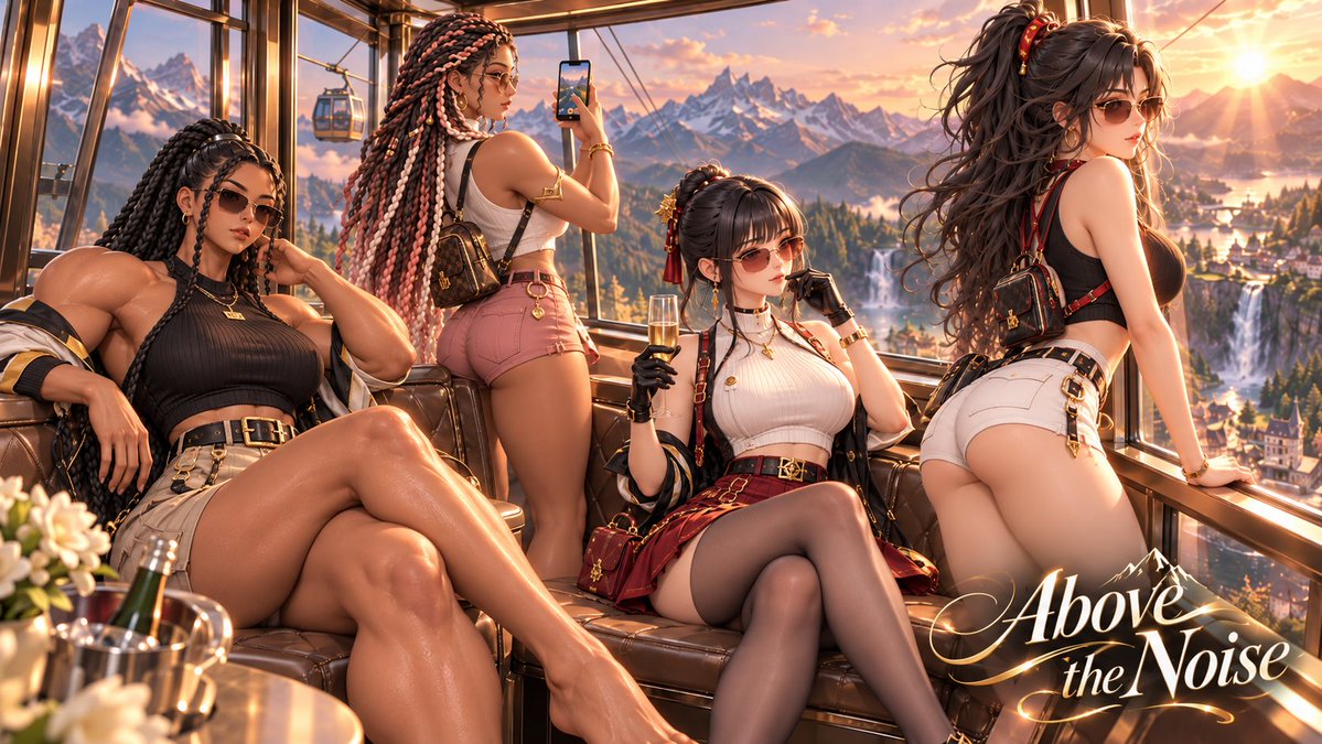 ZenpaiAssoc's tweet photo. Above the noise, the whole world feels a little quieter. 🌄✨ Between sunset views, cool drinks, and nowhere else to be, this is the kind of escape worth lingering in.

Visit https://t.co/maE0DbYSQ5 for more🫣

#anime #animeart #waifu #collectible #zenpaiassociation https://t.co/cFK7zz3HhZ
