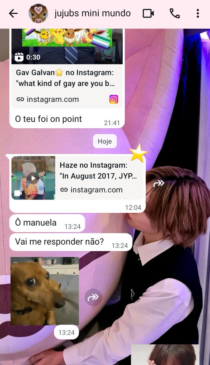 yejidotcom_'s tweet photo. A @Lillyamawoonhak  no meu privado vs no grupo (ela finge q não me ama 🙄 https://t.co/Dj19tPKcvD