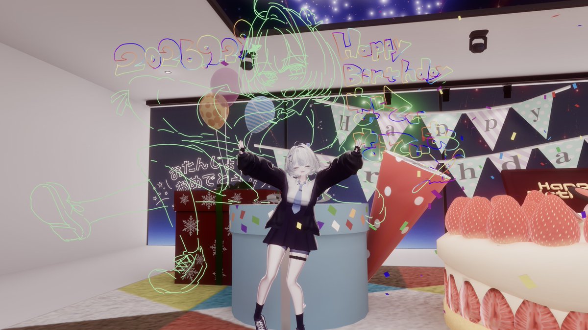 natty_VRC's tweet photo. なんとルルネが起床 https://t.co/w6nnObVKgF