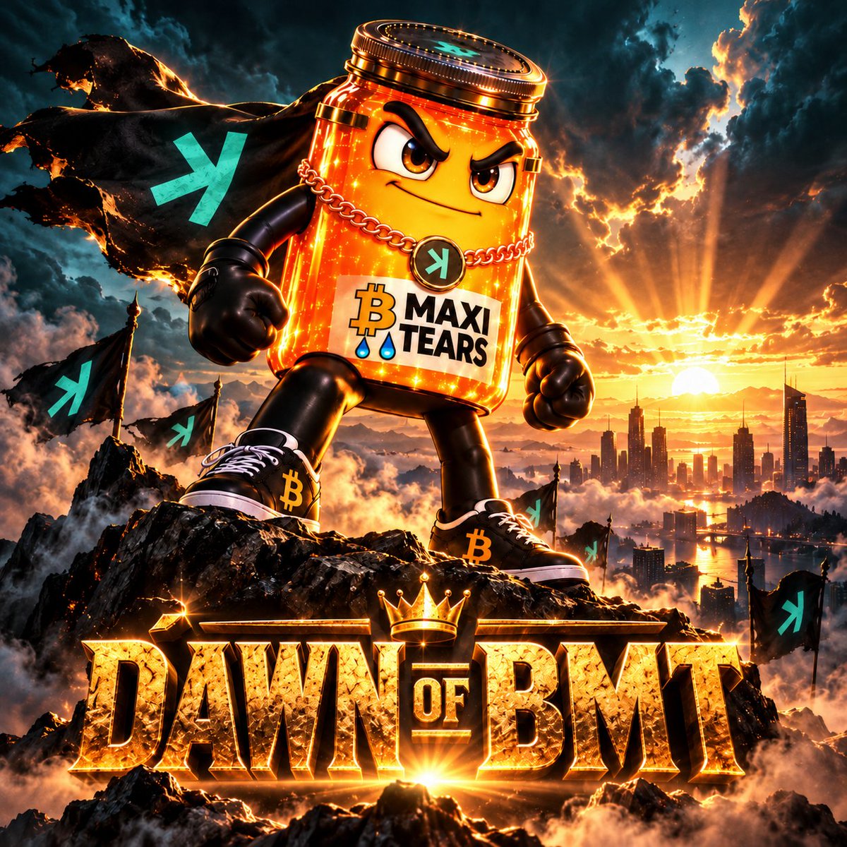 BTC_Maxi_Tears's tweet photo. The dawn of BMT is coming. https://t.co/P2jIh85zSq