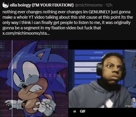SonicSigma70884's tweet photo. Last thing, i'm going to say about the situation (probably)

But every day I think about this, and every day I do I get actually mad. https://t.co/tD2mBzc7zn