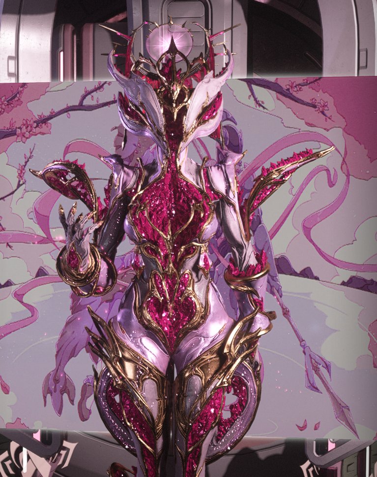 pampurins's tweet photo. 🩷 Citrine Prime 🩷 #Warframe #Pinkframe https://t.co/knKxWrmWPq