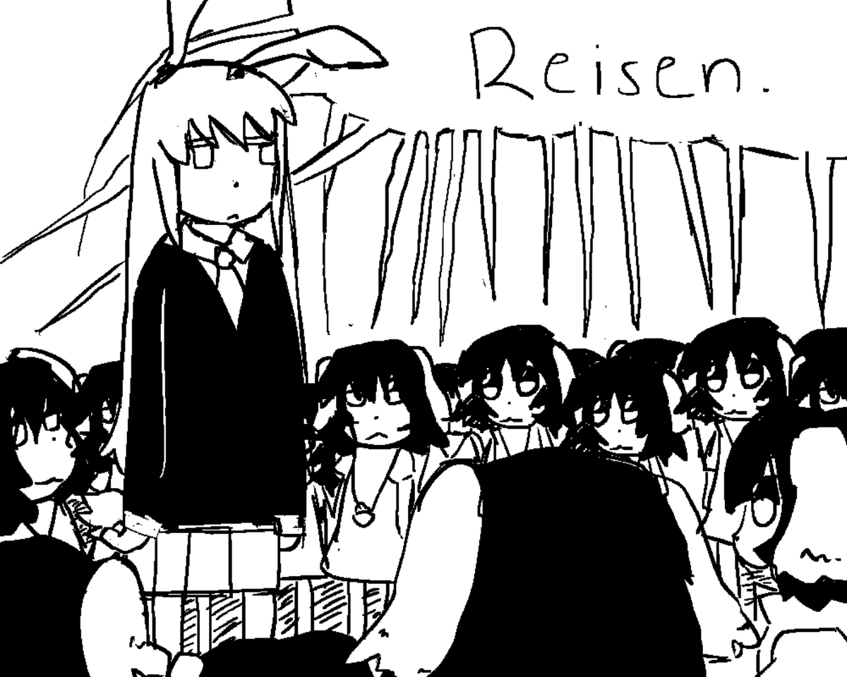 kyyubea's tweet photo. happy tewi tuesday
(reisen and tewi designs @lvseshan643) https://t.co/cL1G7PctgX