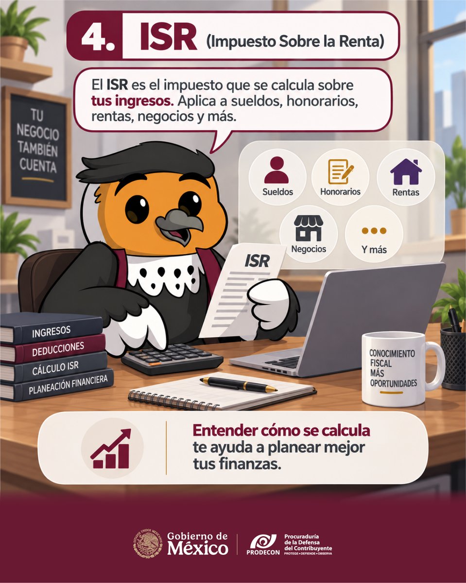 ProdeconMexico's tweet photo. 💡 #ProdeTip

Si tienes un negocio, aprender estos conceptos básicos te ayudará a entender tus obligaciones fiscales y evitar contingencias que después pueden salir caras. 💸

Entender tus impuestos no tiene por qué ser complicado. 🤝 ¿Tienes dudas? Acércate a #PRODECON. Nosotros te asesoramos de forma gratuita. 

💬 Chatea en línea: https://t.co/M3dvxQRBMZ

📧 Escríbenos tu problemática: atencionalcontribuyente@prodecon.gob.mx

☎️ Llámanos: 55 1205 9000 (CDMX) | 800 611 0190 (interior del país, sin costo)

📍 Consulta tu Delegación más cercana:
https://t.co/wjLMMsTeeT

#PRODECONProtegeTusDerechos