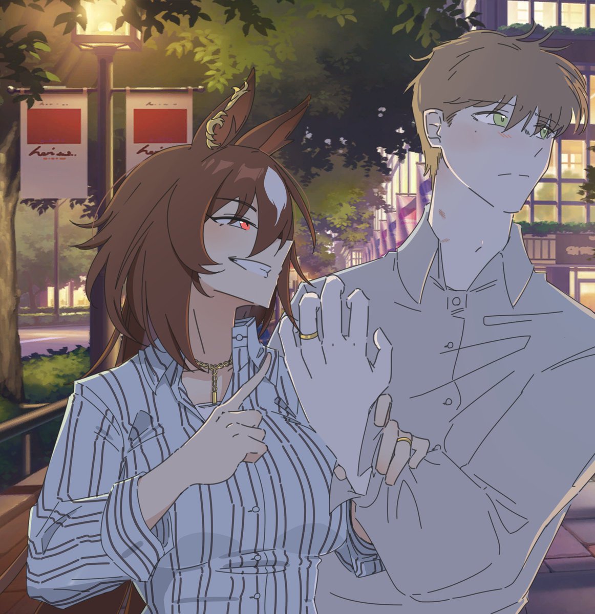 dol1_dwap's tweet photo. some umatore couples i doodle 

#umamusume #ウマ娘 ㅤ https://t.co/P2ZZsaMegU