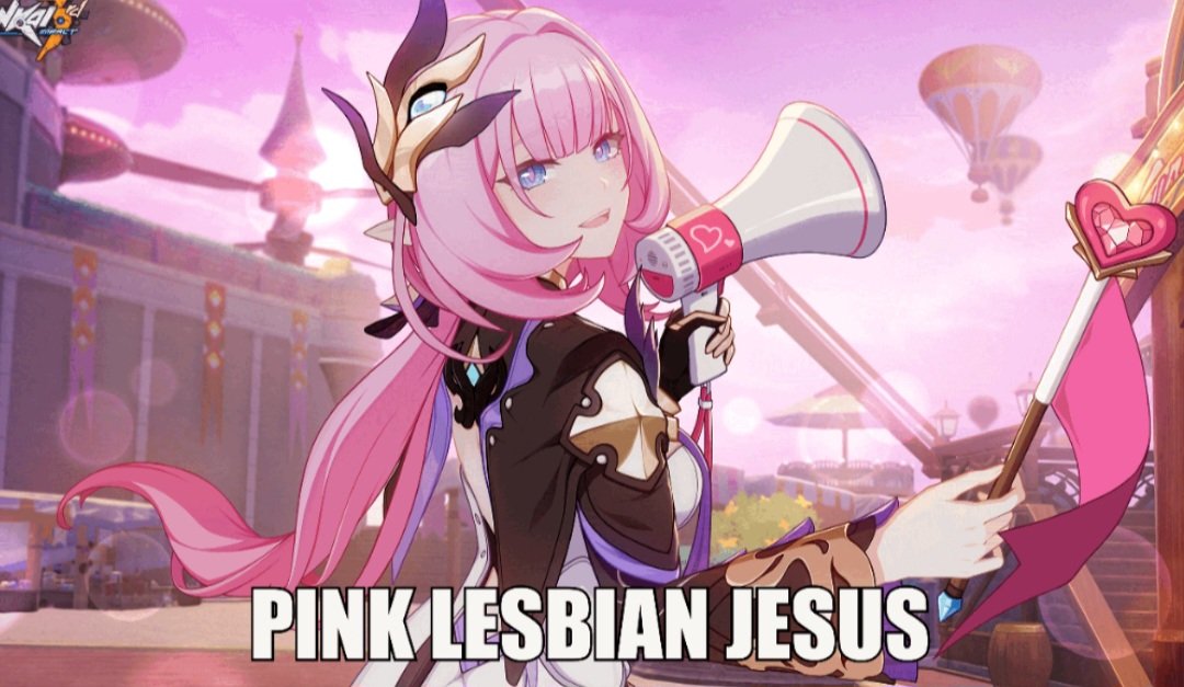 SamiShinee27696's tweet photo. I laugh way too much at the popular fan name for Elysia https://t.co/Hi9UVBLABU