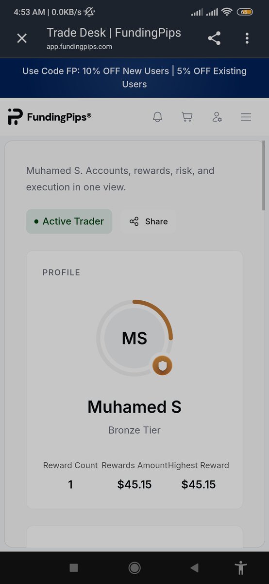 Muhamme96587228's tweet photo. @fundingpips @rahul @noushad @riyas @renjith @rishad ,,, done 👍 https://t.co/ayoeCVPsz4