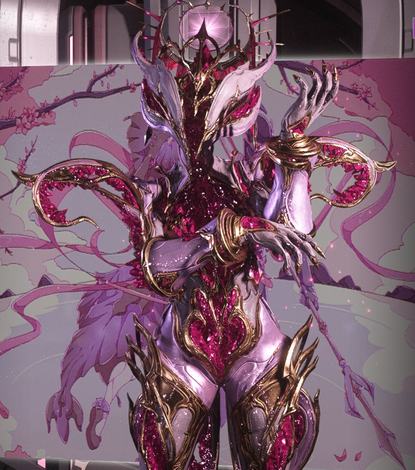 pampurins's tweet photo. 🩷 Citrine Prime 🩷 #Warframe #Pinkframe https://t.co/knKxWrmWPq