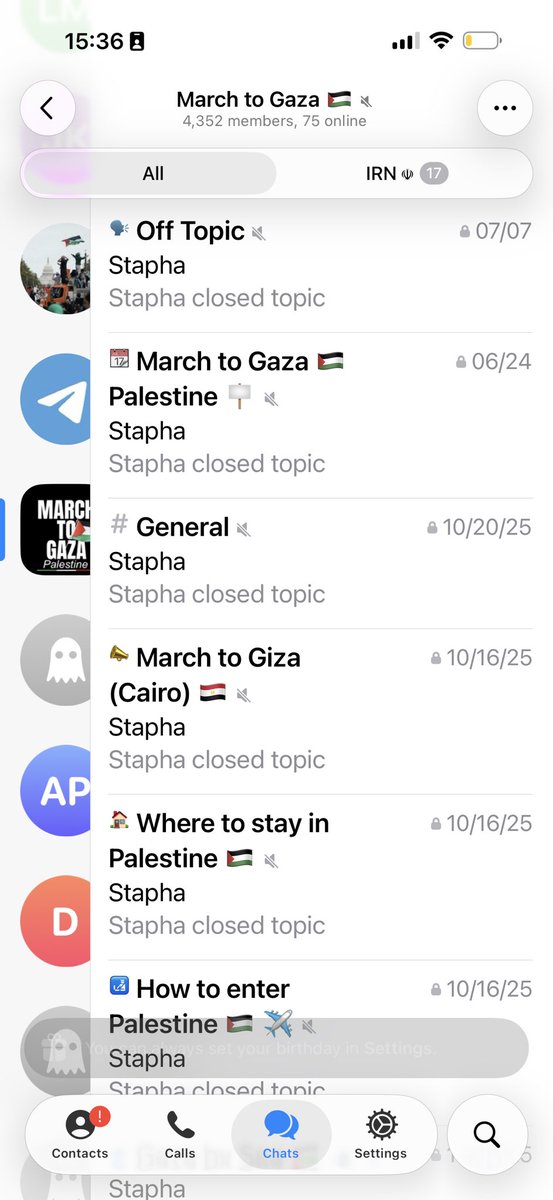 InitiativeTrace's tweet photo. We have been monitoring a large Telegram group that is openly anti-Israel and actively encourages its members to enter Israel, join flotillas, attend protests, and share logistical details (where to stay, how to move around, etc.). The group’s administrator, Mostapha Benhenda, recently shifted focus toward encouraging members to seek employment with Israeli tech companies, specifically citing TechAviv’s job board.

Mostapha Benhenda is the founder of Startcrowd (now defunct) and has a PhD in mathematics from the University of Paris 13. He has launched several startups that did not succeed and now works across a mix of projects:

Professional + Business Links:
LinkedIn Profile
Medium Articles
Substack Notes
Russian International Affairs Council Bio — RIAC is widely understood as a Kremlin-linked foreign policy influence platform.
Chinghub — A Chinese tech company where he is currently active.
AI4Finance Team Listing (as of August 2025).
He is also involved in biotech ventures with offices in France and Hong Kong and works with a partner whose information is here: Alo Layana. Attached is a screenshot from the group where Benhenda encourages members to seek jobs in Israeli tech, specifically to obtain work permits and “stay closer to the action.”
This aligns with messaging in his public writing, where he frequently frames Israel’s economy and tech ecosystem as targets for disruption.
While we cannot speak to his ultimate motivation, the pattern is concerning:

Coordinated efforts to enter the country
Guidance on logistics, protests, and activism
A new push to penetrate tech companies, ostensibly as employees