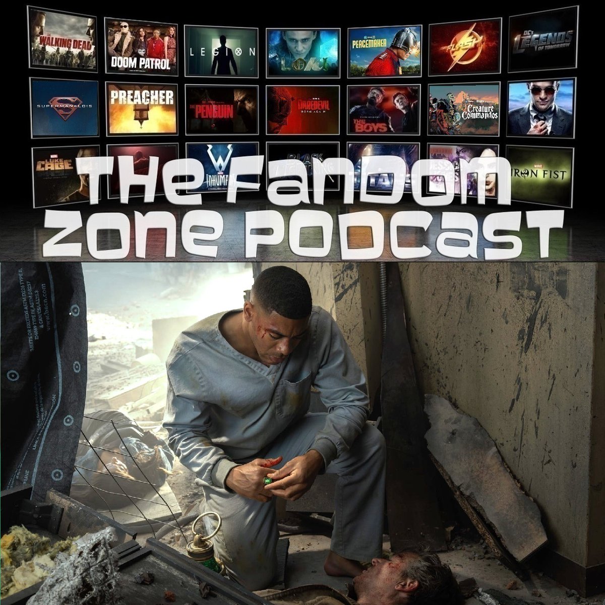 CharlesSkaggs's tweet photo. THE FANDOM ZONE 363: "Lights Out" Is Up!

https://t.co/bAJzqm1kaJ

@FandomZoneCast @HiDarknesspod @JesseJacksonDFW #Lanterns #LightsOut #TheFandomZone #GreenLantern #DCComics #KyleChandler #HalJordan #AaronPierre #JohnStewart #KellyMacdonald #GarretDillahunt #PoornaJagannathan https://t.co/tZgH7GHP5A