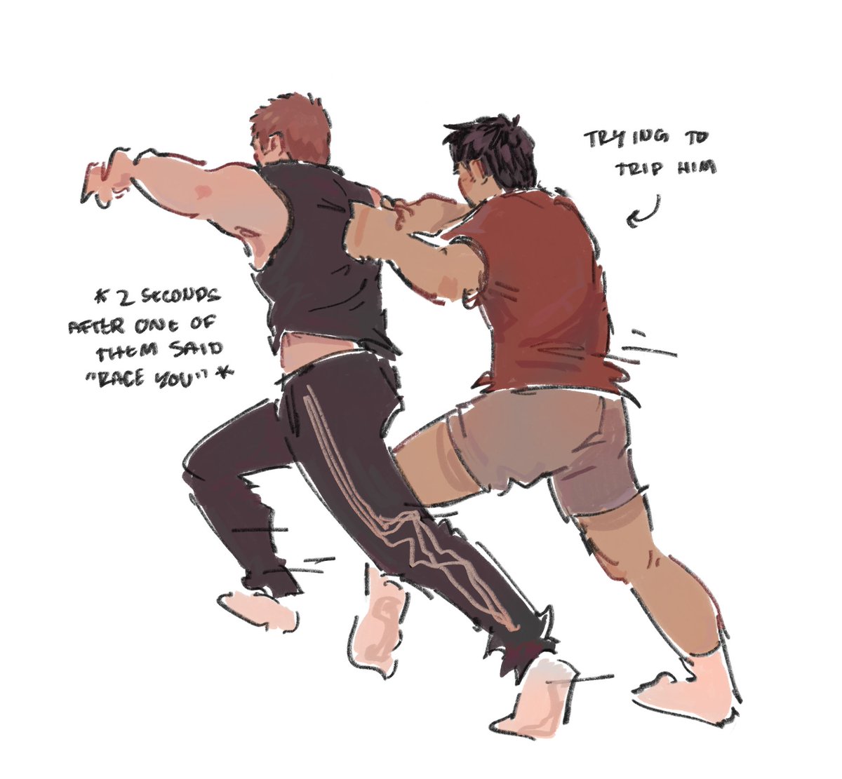 swagsmeister's tweet photo. doodle bc i havent posted hollanov in a while https://t.co/9qPSIHso6g