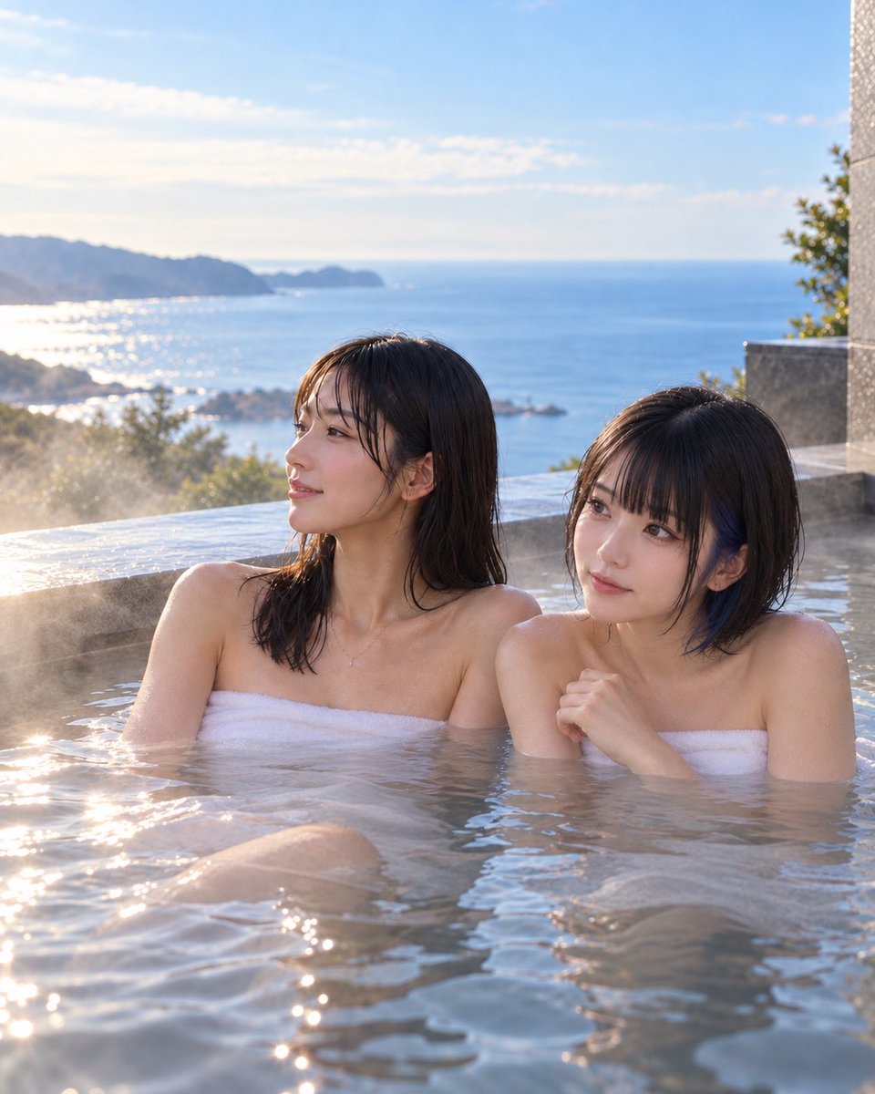 momo_scgresorts's tweet photo. おはようございます☀️

朝の温泉最高♨️
海と朝日を眺めながら入る朝風呂、気持ちよすぎてなかなか出られませんでした☺️

なっちゃんもすっかり目が覚めたみたいです笑

今日もゆっくり楽しんできます🍑 https://t.co/YesayUjlmb