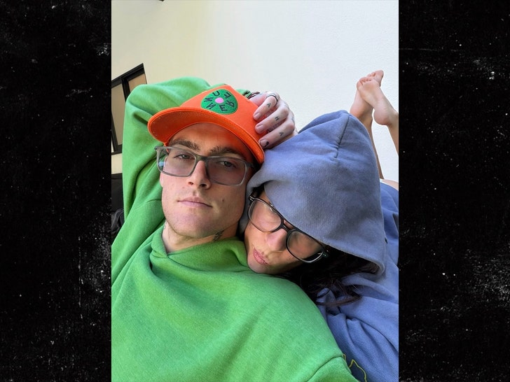 TMZ's tweet photo. 💔 Presley Gerber's last girlfriend shares an emotional tribute after his death. https://t.co/U9BIIEZzRB https://t.co/FUa16QVLua
