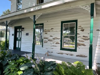 center4inquiry's tweet photo. Preserving freethought history occasionally involves a paint scraper.

The Robert Green Ingersoll Birthplace Museum is being repaired and repainted, while work continues to digitize the Ingersoll Papers.

Help preserve the Great Agnostic’s legacy:
https://t.co/xhHD7Eonc6 https://t.co/TFaxjKIG54