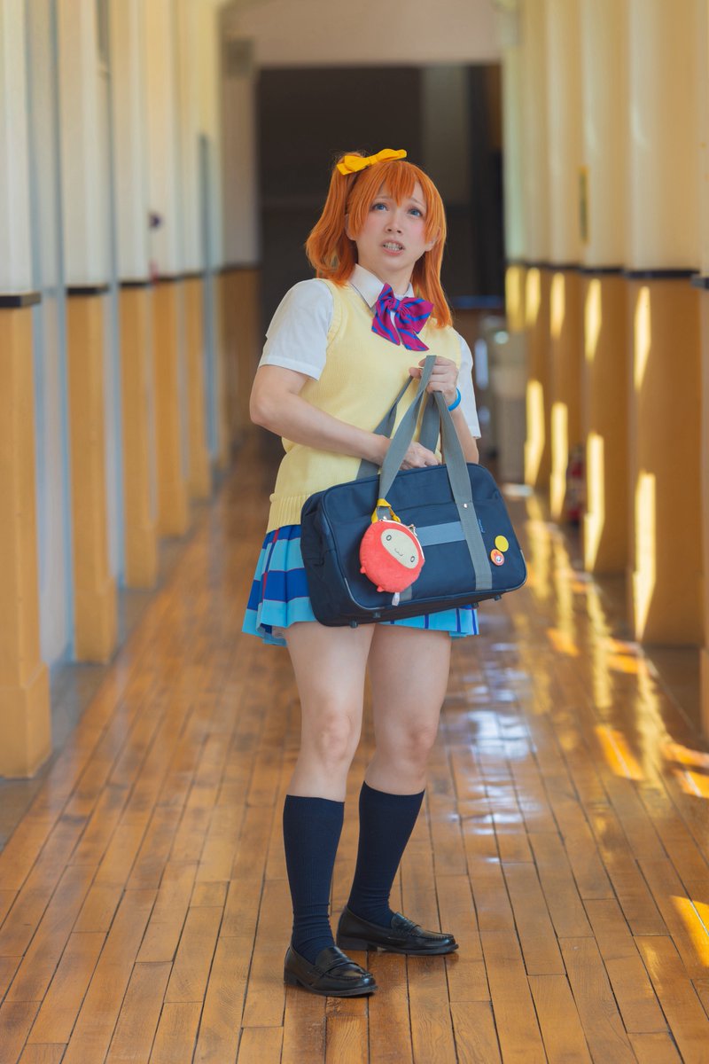 orange_my_love's tweet photo. ⚠︎オフショ
虫が飛んでた🐝
📸@hiroki206sw 
#大コス四條畷学園 #cosplayㅤ https://t.co/p53XflH7p6