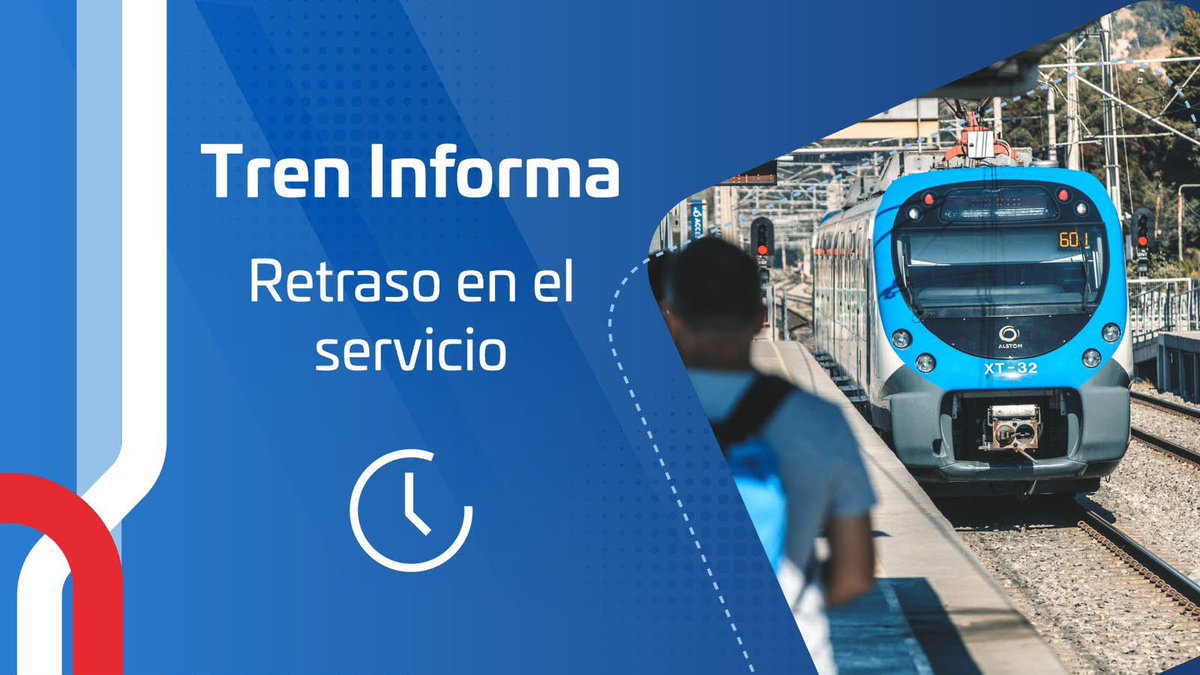 EFEValparaiso's tweet photo. #EFEInforma 20:30hrs. El servicio se encuentra operando momentáneamente con una frecuencia aproximada de 25 minutos en toda la red, debido a una falla técnica en un tren en Estación El Belloto.

Nuestros equipos se encuentran trabajando para resolver la incidencia. Seguiremos informando.
