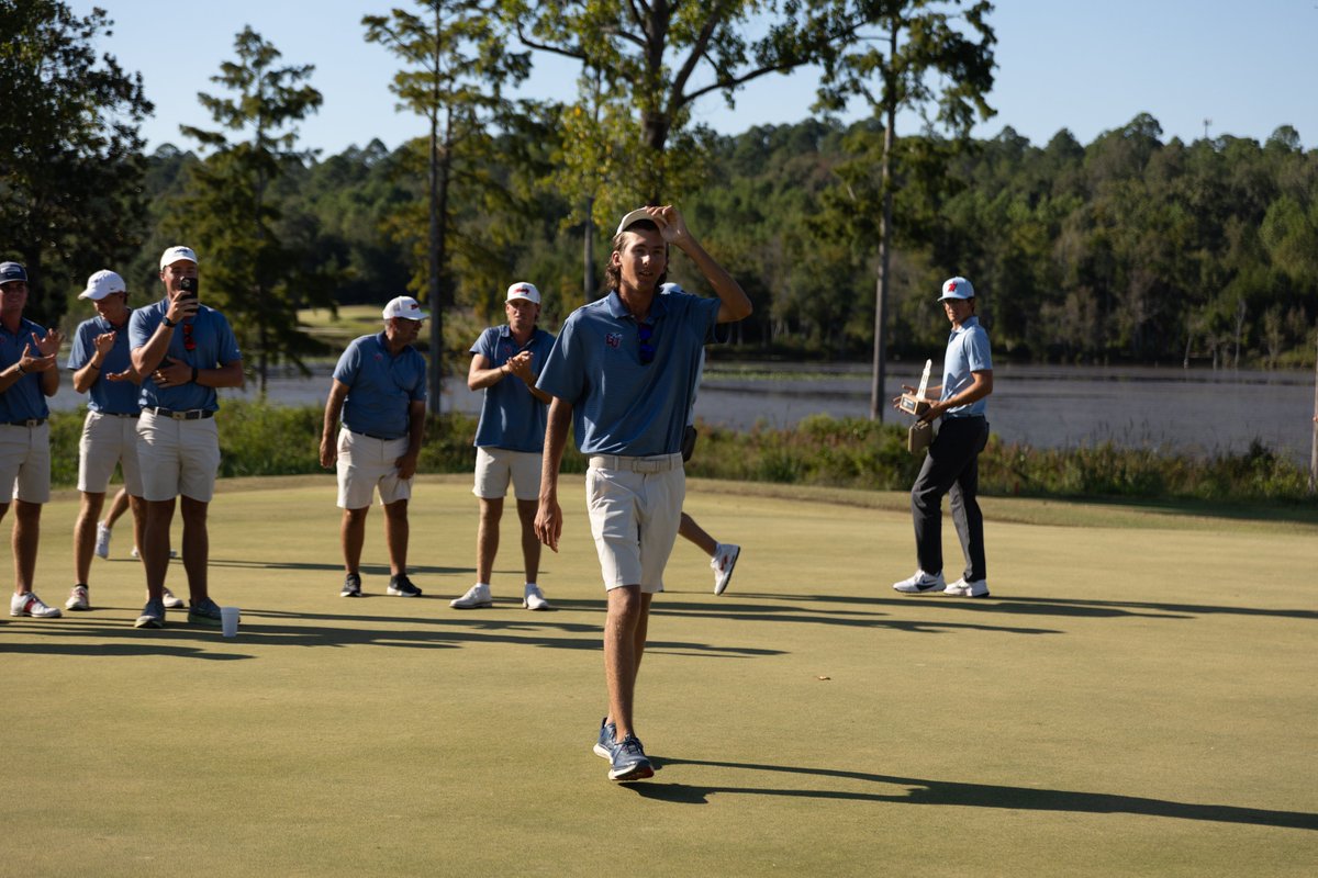 LibertyGolf's tweet photo. Austin Krahn is all 😃 after today's win 👏
Thanks for the winning photos @GamecockMGolf 📸
#CommitToSomethingSpecial https://t.co/Ry2UQCc0N7