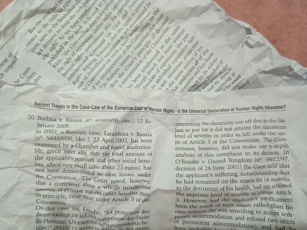 dentedepinscher's tweet photo. minha irmã comprou uma carteirinha na FEIRINHA DE PRAIA NO CEARÁ e os papeis de enchimento que vieram dentro dela são nada mais nada menos que um livro em inglês discutindo a declaração universal de direitos humanos https://t.co/JOHxTHNjUv