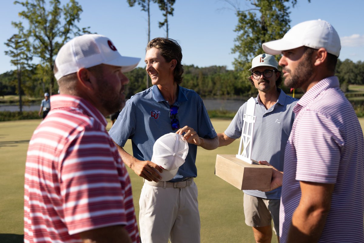 LibertyGolf's tweet photo. Austin Krahn is all 😃 after today's win 👏
Thanks for the winning photos @GamecockMGolf 📸
#CommitToSomethingSpecial https://t.co/Ry2UQCc0N7