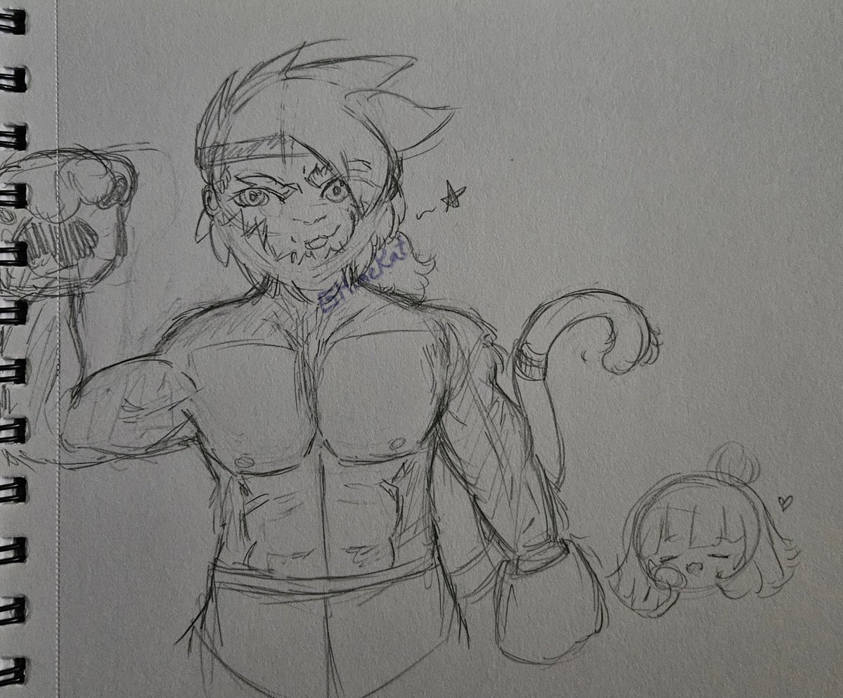 HimeKatio's tweet photo. Some Wume art of Hime and Wukong. Sun Wukong OC by @YourPyromaniac #oc #art #ocxoc https://t.co/lyBrmmrU3E