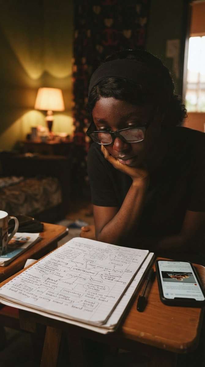 Call_me_jena's tweet photo. My notebook was already full of random arrows, underlines and things I didn't fully understand🤔

I was trying to connect everything I'd been learning about storytelling: https://t.co/ieagukA2Ra