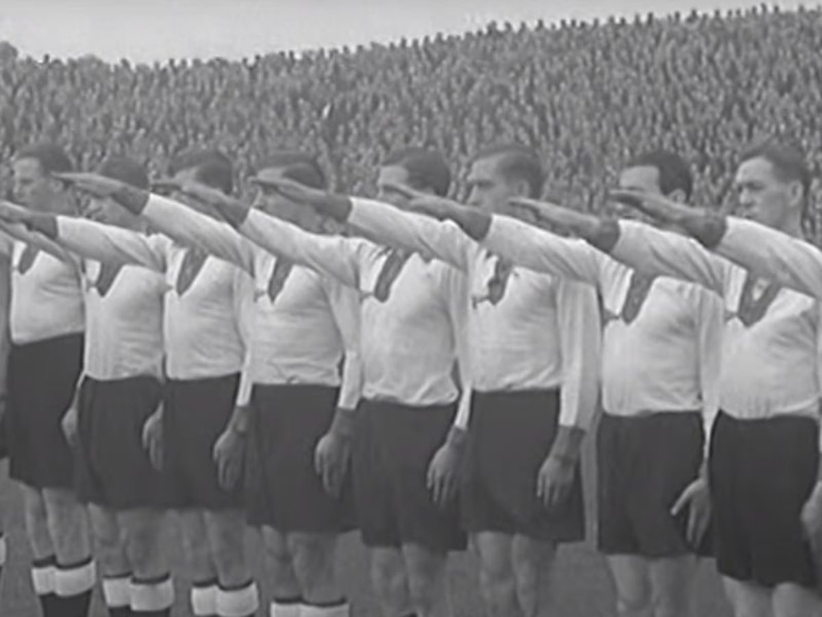 irishgek's tweet photo. @ultras_antifaa No surprises, we stood with Hitler too in 1936. https://t.co/uprZ86IOQH