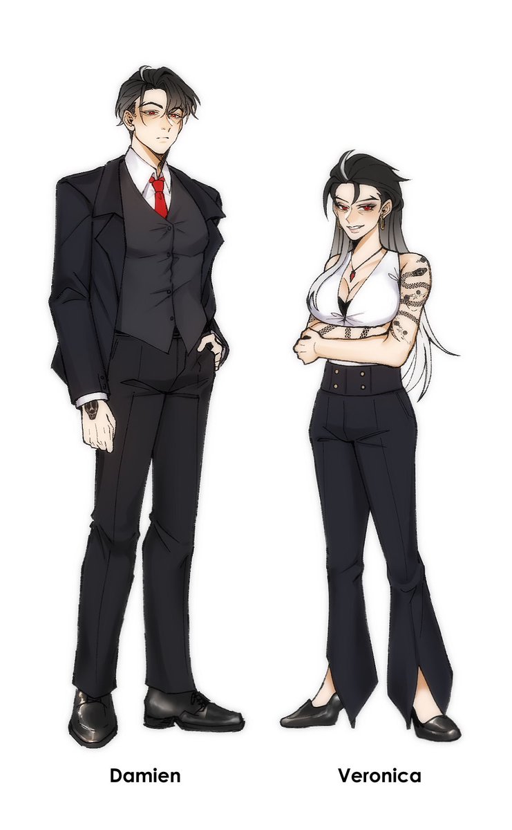 DextrielL's tweet photo. Let me introduce some of my OC that is more likely will be used for future personal projects such as Doujins and maybe Visual Novel… #OC https://t.co/UnZxuQrRiI