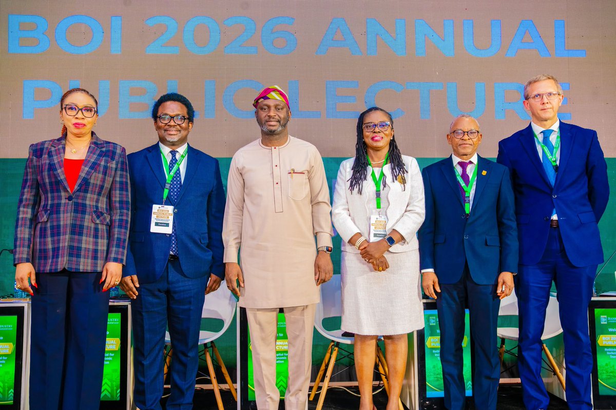 BOINigeria's tweet photo. Today, we brought together leaders and stakeholders to rethink how capital can drive inclusive economic transformation at the 2026 BOI Annual Public Lecture.

A day of meaningful conversations, fresh perspectives and ideas for building a more inclusive economy.

#BOI #BOIAnnualPublicLecture #EconomicTransformation #InclusiveGrowth #RethinkingCapital