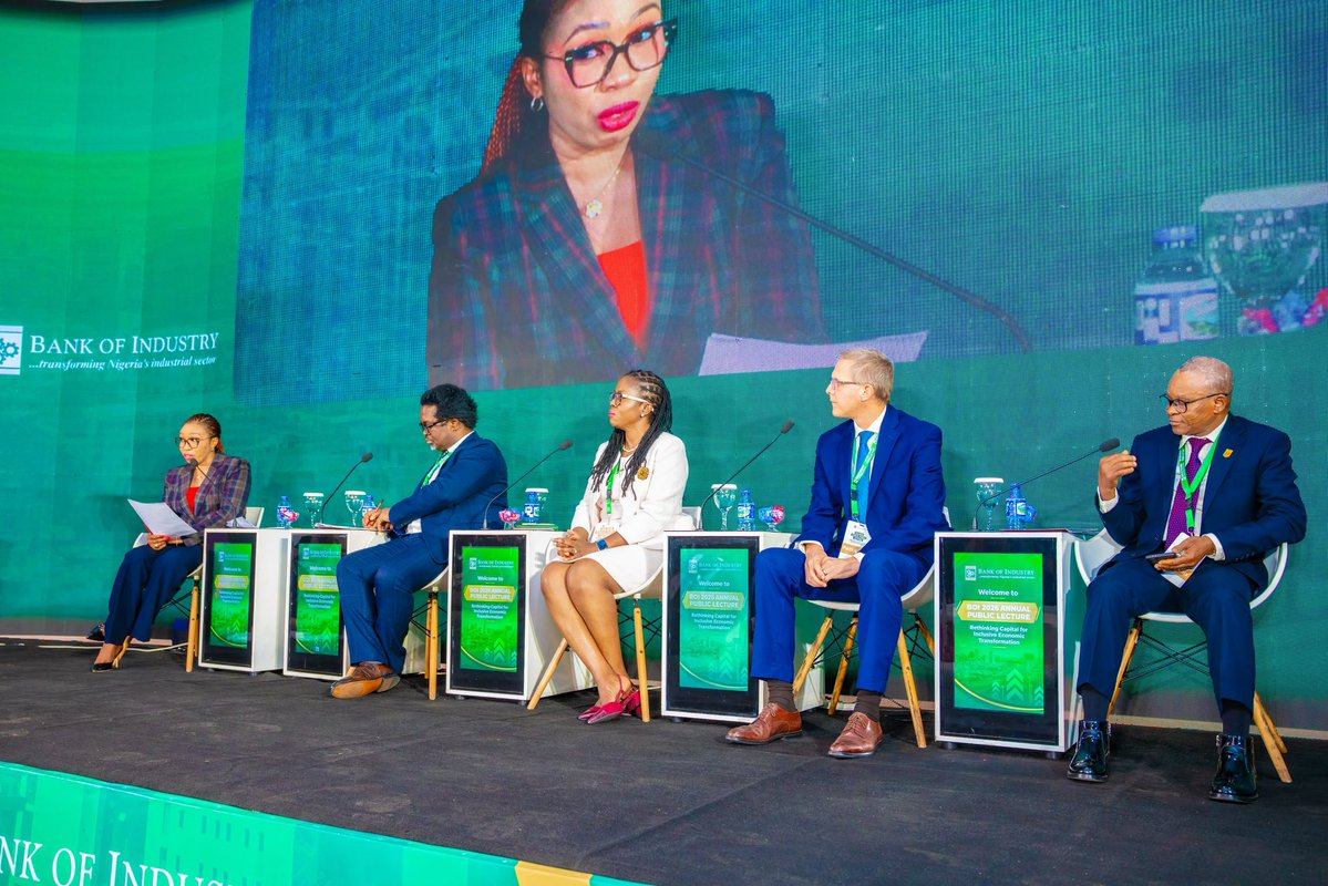BOINigeria's tweet photo. Today, we brought together leaders and stakeholders to rethink how capital can drive inclusive economic transformation at the 2026 BOI Annual Public Lecture.

A day of meaningful conversations, fresh perspectives and ideas for building a more inclusive economy.

#BOI #BOIAnnualPublicLecture #EconomicTransformation #InclusiveGrowth #RethinkingCapital