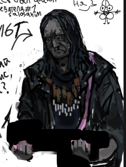 salosanim's tweet photo. vigilante from magma 
#ninah #ninahtwt #noimnotahuman https://t.co/p858ZG7i6y