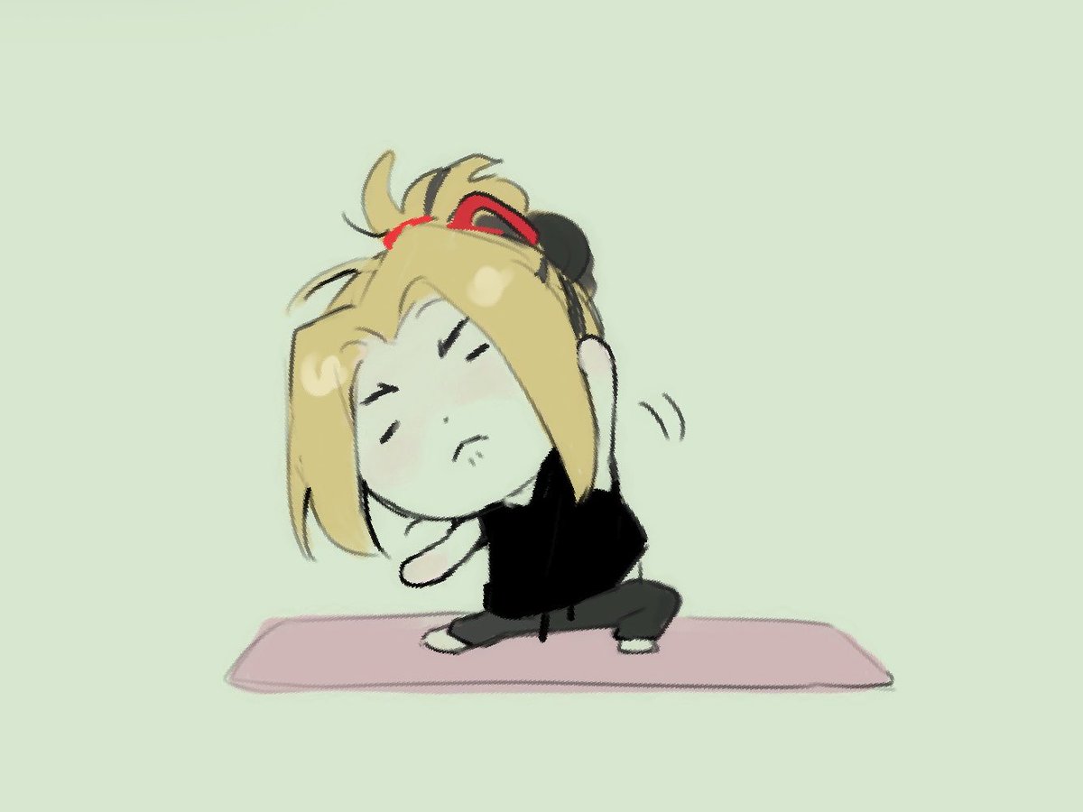 02h_05m's tweet photo. 스트레칭하세요 https://t.co/mXZAN6g0J8