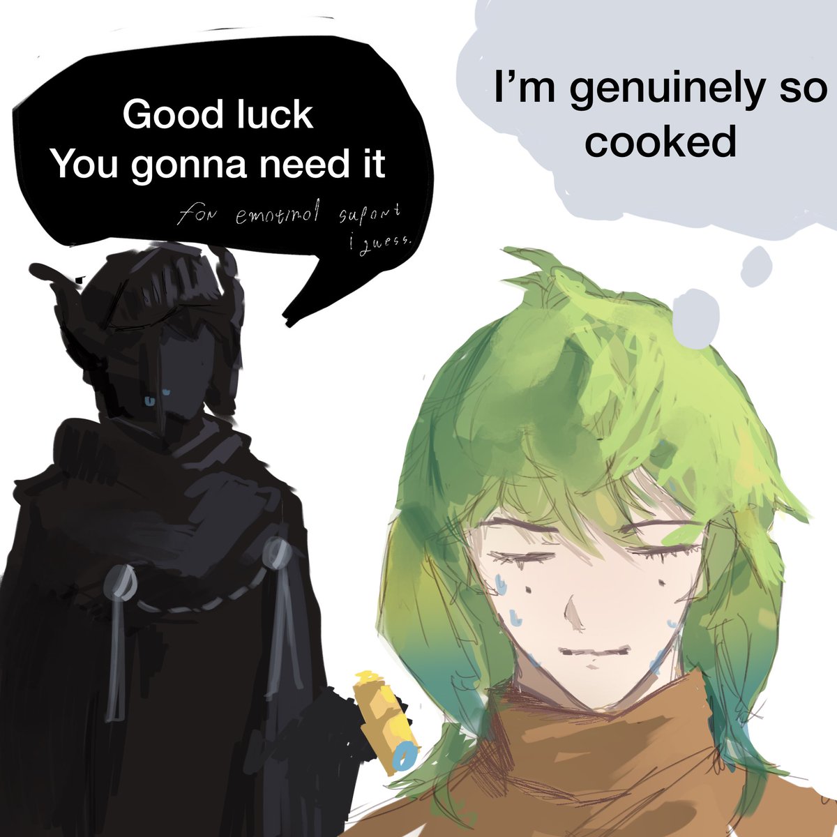 Na_na_owar's tweet photo. He is FUMING the hell out.  #spokeisherefanart #unstablesmp 
(Rush coloring  I’m just trying new methods to speed things up 🥀) https://t.co/GDPgVSmZTg