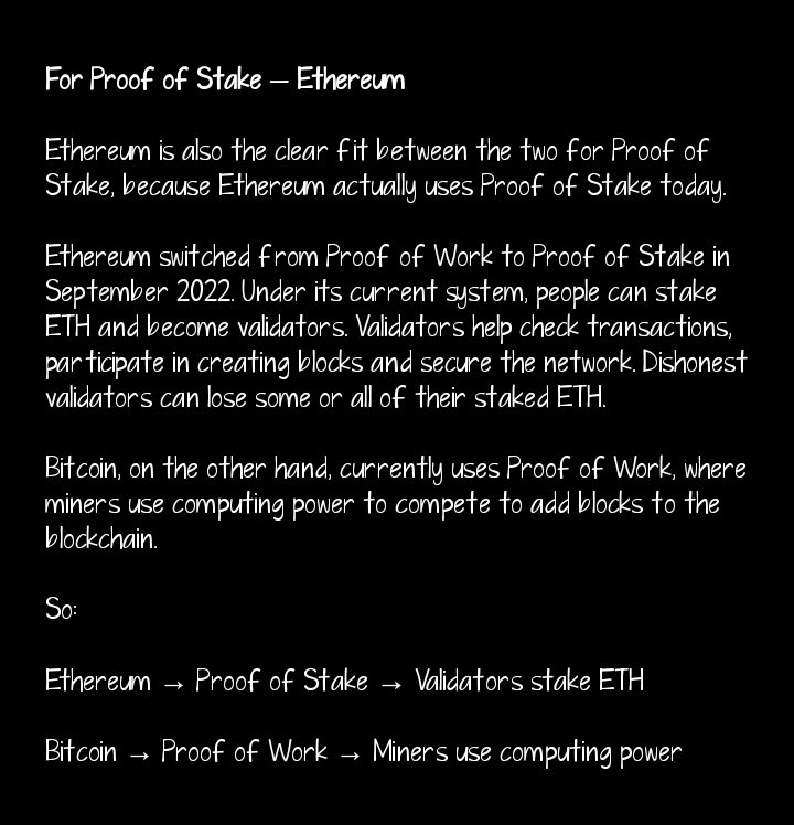 Olupeters_'s tweet photo. Third assignment and we meet in class

Between Ethereum and Bitcoin, Which one do You Think is More Suitable for Smart Contracts and Proof of Stake(PoS)❓

@CyrusOlogun @itsSh0la @peetahlaw__ @highchiefebuka

#CryptoWithShola https://t.co/1ixezSu0zg