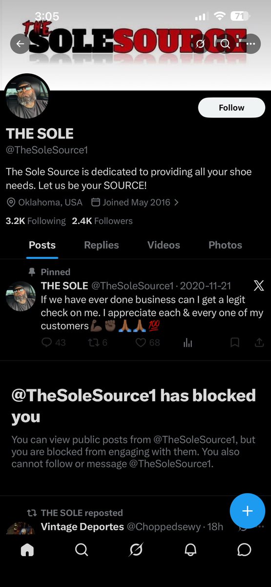 WhapoT44007's tweet photo. @Goatmanx23 @TheSoleSource1 Look at this bitch ass nigga  ya you sores source  goofy. https://t.co/ZtzEPfGQ7h