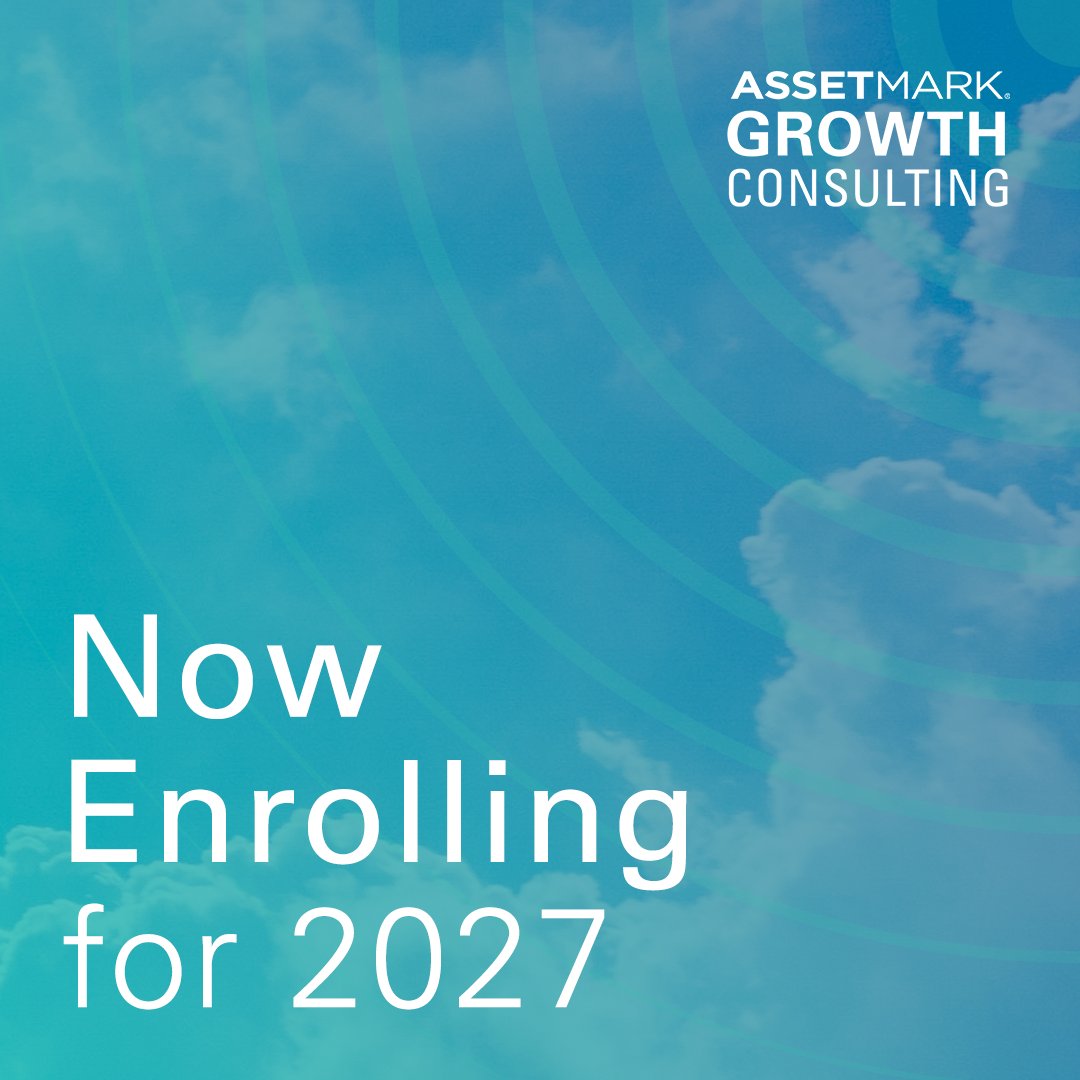 AssetMark's tweet photo. Did your firm achieve the growth you set out to reach this year?

Advisors who joined AssetMark Growth Consulting (AGC) in Q1 are currently performing at 183% of their program-to-date production goal.*

AGC provides 18 months of personalized, one-on-one consulting designed around your firm, your goals, and your opportunities for growth.

The Q1 2027 cohort is now enrolling. Complete the Growth Readiness Assessment by November 6 to take the first step.

Take the Growth Readiness Assessment: https://t.co/1dsWfCi1E5

*Source: AssetMark Business Consulting, Growth Assessment Analysis 2025

#AssetMark #AGC #AssetMarkGrowthConsulting