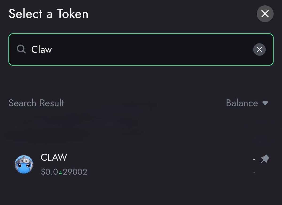 IronClawToken's tweet photo. We are proud to announce $CLAW is now whitelisted on @rhea_finance.

This means you can now search CLAW without a contract address and see our token! 🦞 https://t.co/R4xnyXKysU