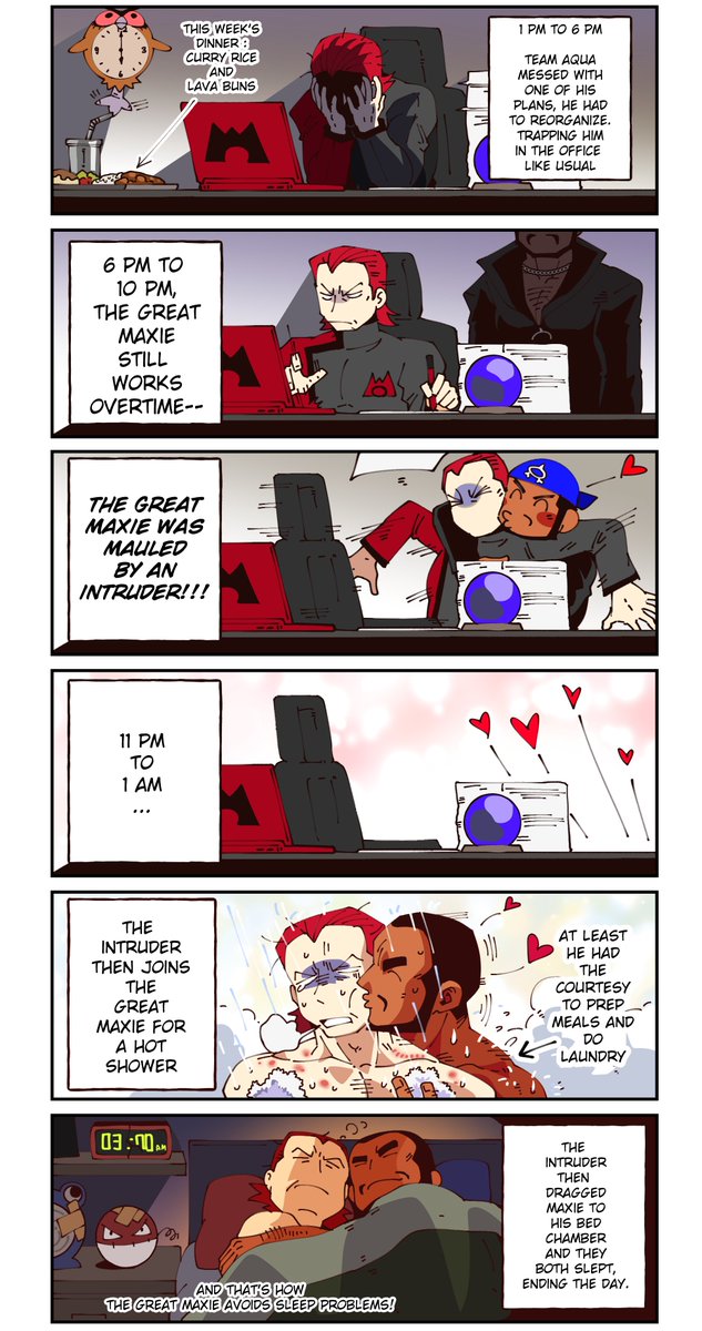 Kamonabe_Pasta's tweet photo. day in the life of the Great Maxie of team magma!!! https://t.co/l49vKVnpFX