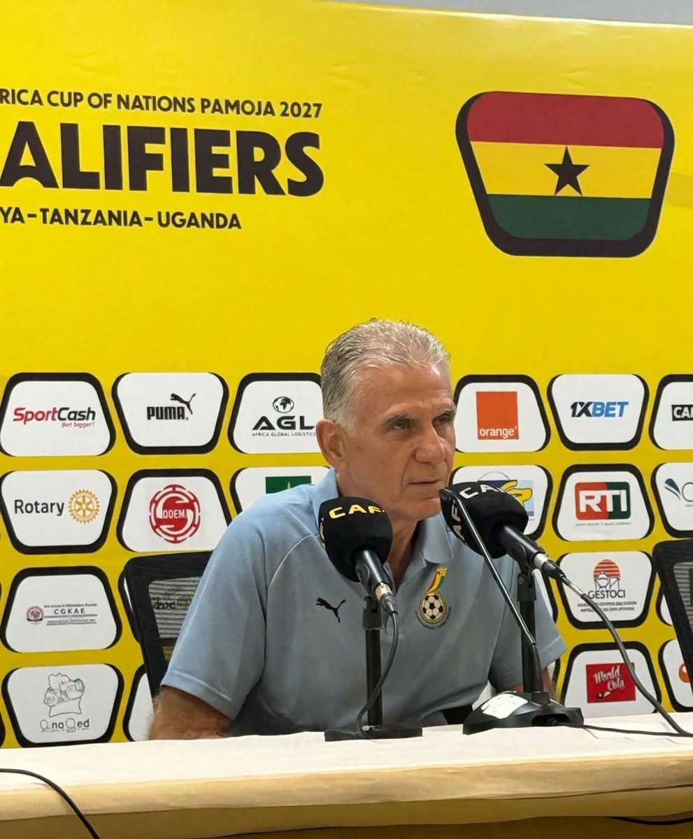 garyalsmith's tweet photo. 🇬🇭 Ghana coach Don Carlos Queiroz speaks after Gambia loss: "If my resignation will be the solution for Ghana football, I’d be the first one to resign. But this is a decision I’ll leave for the federation." https://t.co/J3pynWvtIZ
