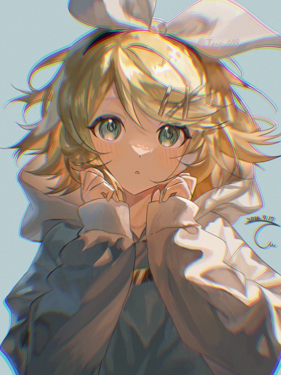 tenp_099's tweet photo. #今月描いた絵を晒そうㅤ
#鏡音リン
今月は40枚近く描いていました！
テスト勉強をサボっていたからですかね🤔 
↓中でもお気に入りの4枚💖 https://t.co/StM5n5N979