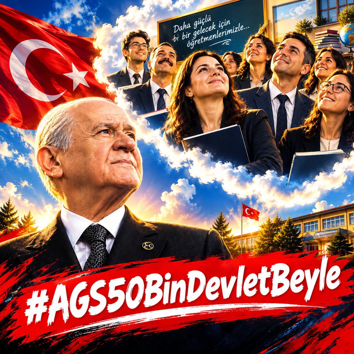 nes_dvz's tweet photo. Ülkemizdeki norm açığı ve senelerdir karşılığını alamadığımız emeklerimiz ortadadır. 2026 AGS de derecelerimizi yaptık ve 50bin atama için siz değerli yetkililerimizin güzel haberlerini bekliyor olacağız 🙏🏻 #AGS50BinDevletBeyle @RTErdogan @dbdevletbahceli @Yusuf__Tekin @MHP_Bilgi @oktay_saral