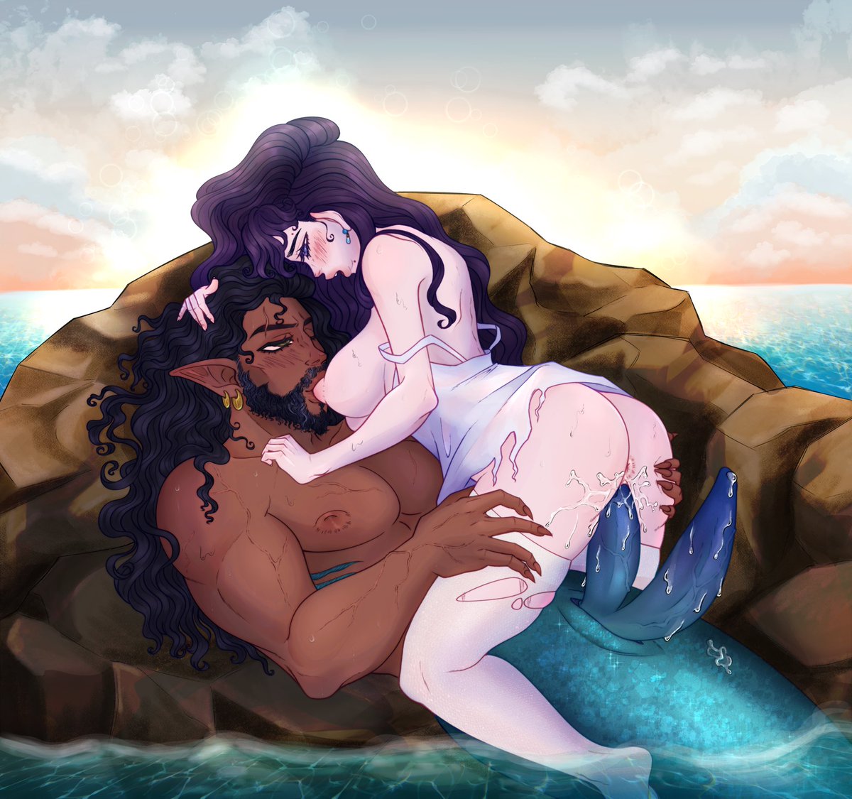 gildeddovess's tweet photo. 🦪🌊☀️merman shenanigans https://t.co/fP6SA46J0h