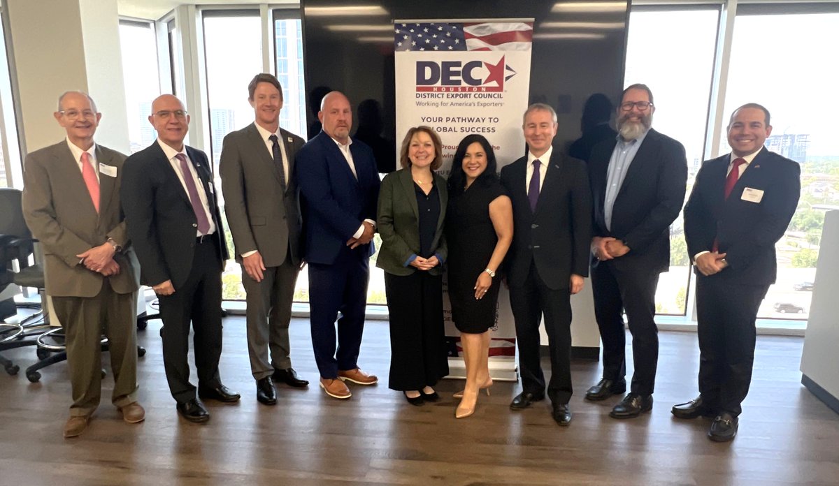 ExportGov's tweet photo. The U.S. Commercial Services is helping American firms do business in Venezuela. Last week, Deputy Assistant Secretary for the Western Hemisphere Isabella Cascarano spoke to companies in Houston, Texas to share insights and resources. Learn more at https://t.co/YQAZ0leMKO. https://t.co/vZaT1NfePw
