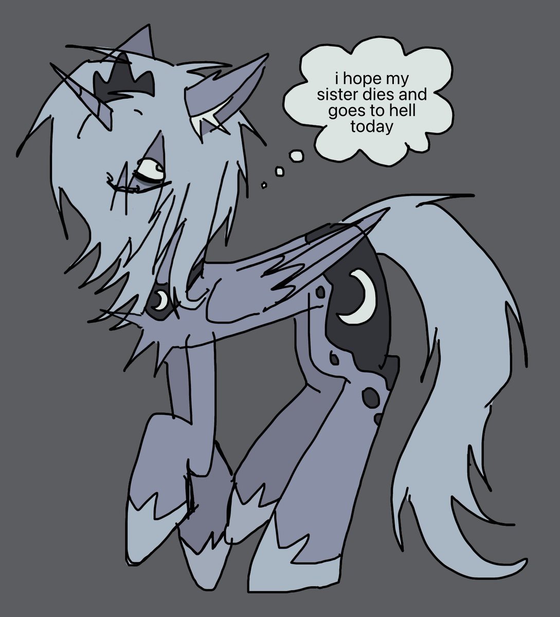 mokywow's tweet photo. luna wtf!!!!. #mlp https://t.co/4irRg4wXH8