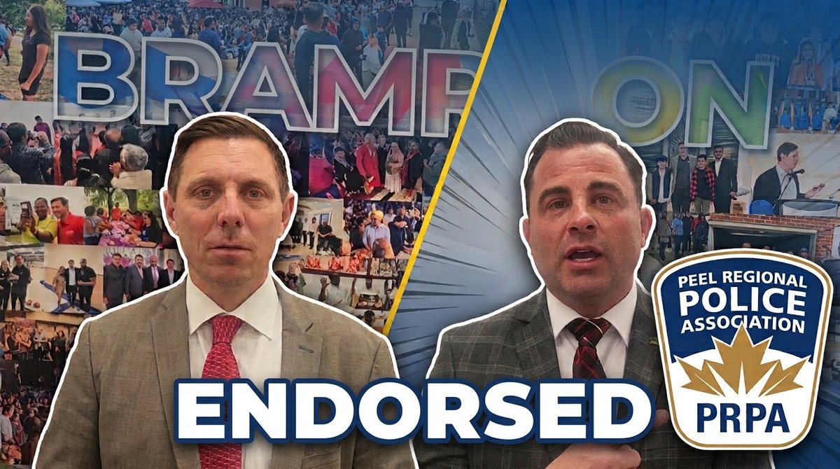 chopsnitin's tweet photo. Patrick Brown gets Peel police endorsement for Brampton mayor
@peelregionalpolice https://t.co/fIyfN91wPn