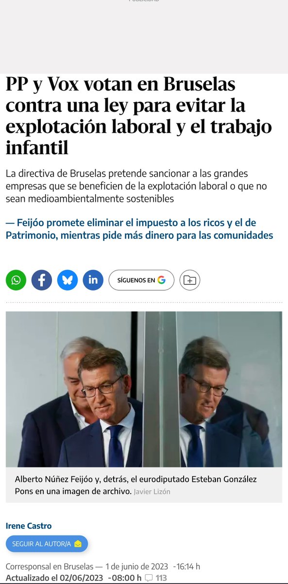 AznarinJr's tweet photo. @NunezFeijoo Eres nocivo para la vida de los españoles. Y los tuyos también. https://t.co/WQhCClD6Ci
